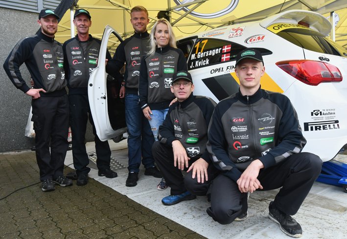 Et stærkt serviceteam er en forudsætning for succes i rally, men det har Gersager og Kvick, og det ses på resultaterne
(Foto: MD/autoMOTIV - specialpress@gmail.com)